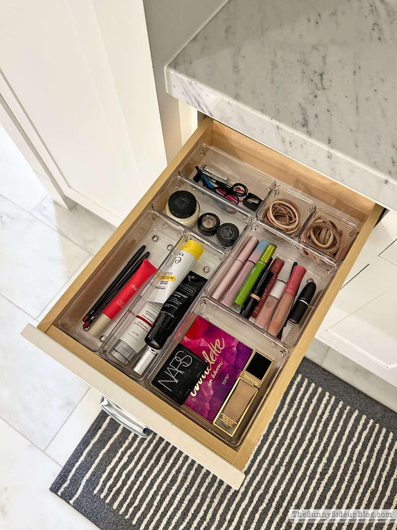 Organized Bathroom Drawers (Sunny Side Up)